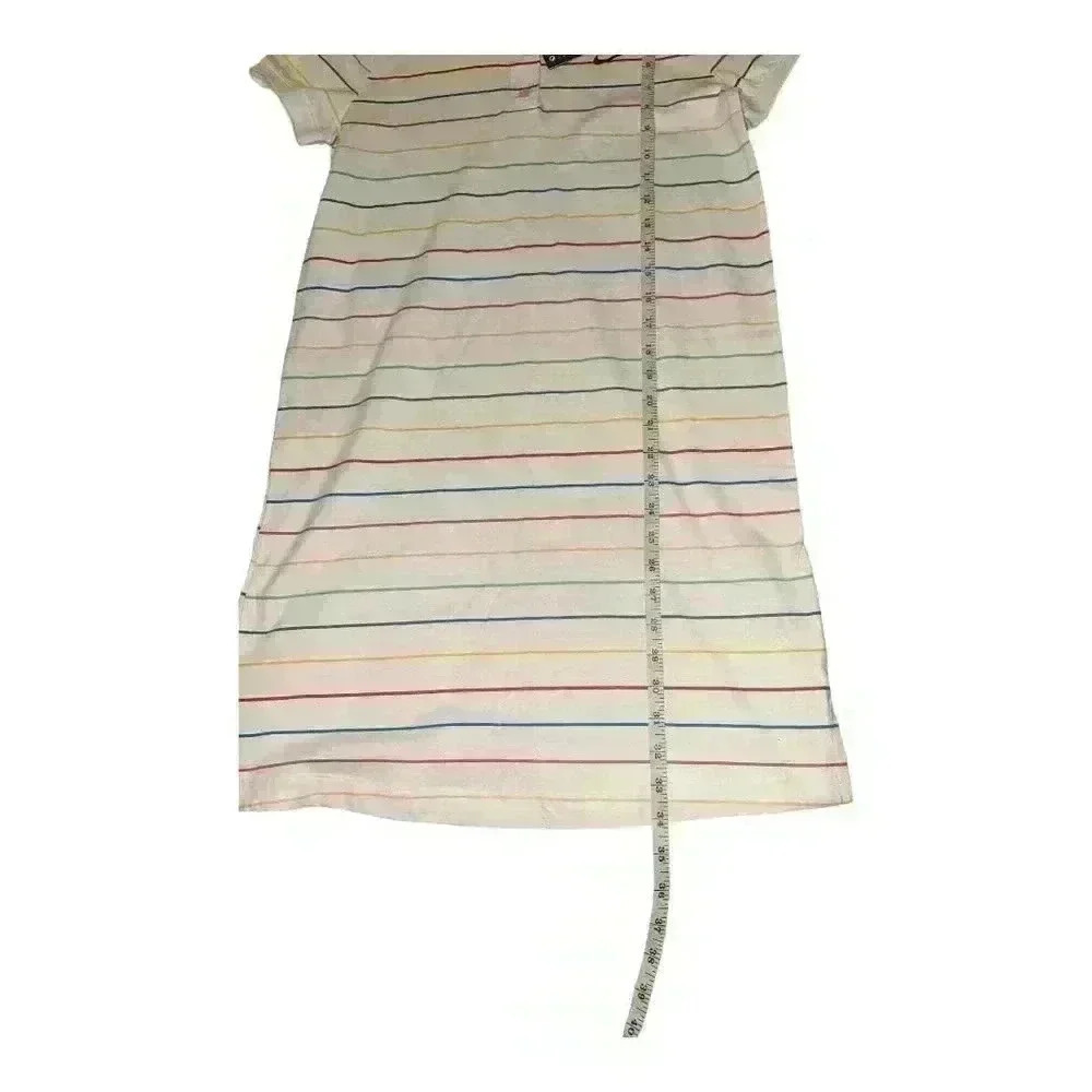 Nike Girls Striped Polo Shirt Dress, XL - Picture 5 of 5